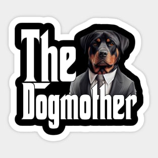 Rottweiler Dog Mom Dogmother Dogs Mommy Rottie Sticker